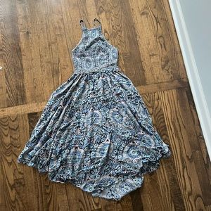 FREE PEOPLE blue dress